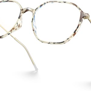 Ultralight Computer Glasses with Anti-Slip Temple Tips