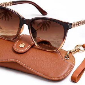 Polarized Openwork Sunglasses