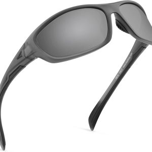 Polarized Wrap Sport Sunglasses